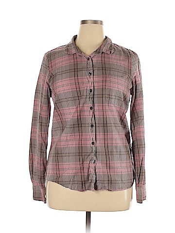 J. Crew Factory Store Long Sleeve Button-Down Shirt (view 1)