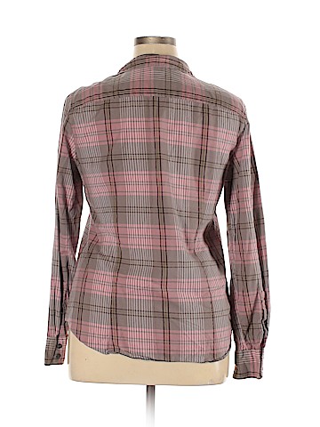 J. Crew Factory Store Long Sleeve Button-Down Shirt (view 2)