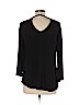 Maurices Black Long Sleeve Top Size L - photo 2