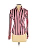 New York & Company Pink Long Sleeve Button-Down Shirt Size XS - photo 1