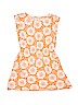 Garnet Hill 100% Cotton Orange Dress Size 8 - photo 1