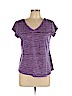 Liz Claiborne Purple Short Sleeve T-Shirt Size L - photo 1