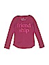 Peek... 100% Pima Cotton Pink Long Sleeve T-Shirt Size 8 - photo 1
