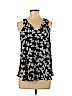 H.I.P. Happening in the Present 100% Polyester Black Sleeveless Blouse Size M - photo 1