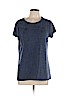 Simply Vera Vera Wang Blue Short Sleeve T-Shirt Size L - photo 1