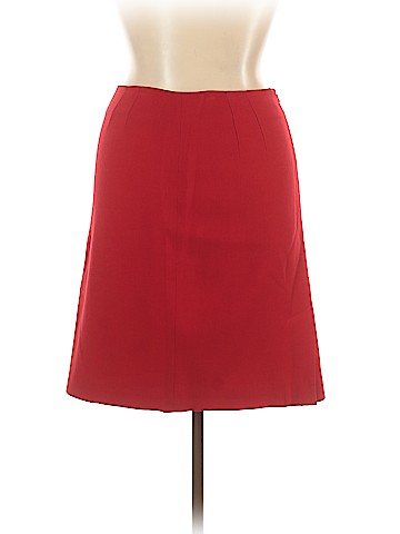 Linda Allard Ellen Tracy Wool Skirt (view 2)