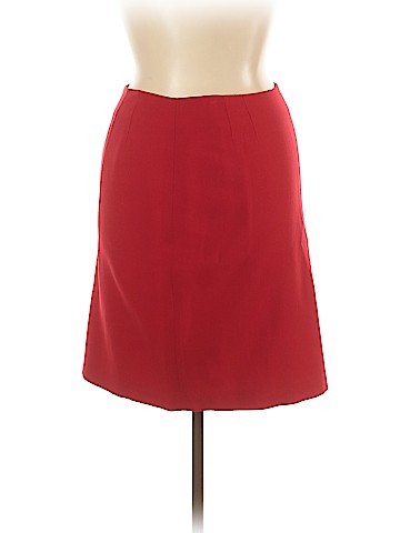 Linda Allard Ellen Tracy Wool Skirt (view 1)