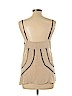 Silence and Noise 100% Silk Tan Sleeveless Silk Top Size L - photo 2