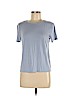 Banana Republic Factory Store 100% Rayon Blue Short Sleeve Top Size M - photo 1