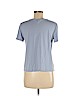 Banana Republic Factory Store 100% Rayon Blue Short Sleeve Top Size M - photo 2