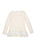 Soprano Ivory Long Sleeve Top Size 10 - 12 - photo 1