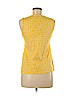 Ann Taylor LOFT Outlet Yellow Sleeveless Top Size M - photo 2