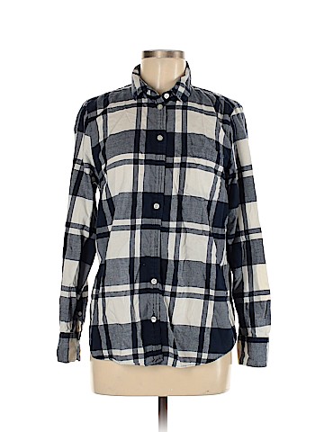 J. Crew Factory Store Long Sleeve Button-Down Shirt (view 1)