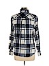 J. Crew Factory Store 100% Cotton Blue Long Sleeve Button-Down Shirt Size M - photo 2
