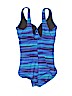 Assorted Brands Blue One Piece Swimsuit Size 12 - photo 2