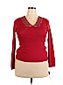 Emma James Red Pullover Sweater Size XL - photo 1