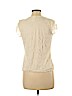 CDW Creative Design Works Ivory Short Sleeve Top Size M - photo 2