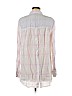 Free People 100% Linen Pink Long Sleeve Button-Down Shirt Size M - photo 2