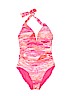 Lauren by Ralph Lauren Pink One Piece Swimsuit Size 4 - photo 1