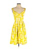 Banana Republic 100% Silk Yellow Casual Dress Size 0 - photo 1
