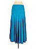 LOGO by Lori Goldstein Blue Casual Skirt Size XS - photo 2