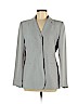 Emma James 100% Polyester Gray Blazer Size 8 - photo 1