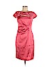 Kay Unger 100% Polyester Pink Cocktail Dress Size 8 - photo 1