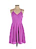 Express 100% Polyester Purple Casual Dress Size 4 - photo 1