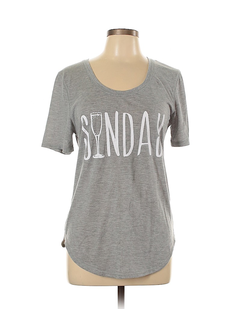Fifth Sun Gray Short Sleeve T-Shirt Size L - photo 1