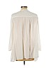 New Directions 100% Rayon White 3/4 Sleeve Blouse Size L - photo 2