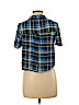 Love Notes 100% Rayon Blue Short Sleeve Button-Down Shirt Size M - photo 2