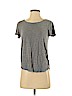 Gap 100% Rayon Gray Short Sleeve T-Shirt Size S - photo 1