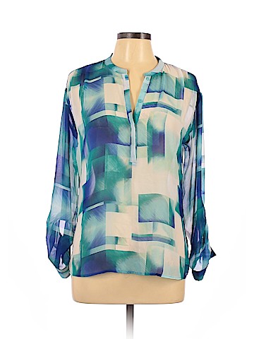 a.n.a. A New Approach 3/4 Sleeve Blouse (view 1)