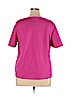 Lauren by Ralph Lauren 100% Cotton Pink Short Sleeve Top Size 1X - photo 2