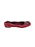 Tory Burch 100% Leather Red Flats Size 7 - photo 1