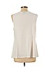 DKNY White Sleeveless Top Size L - photo 2