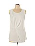DKNY White Sleeveless Top Size L - photo 1