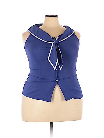 Beach Bash Sleeveless Blouse (view 1)