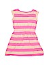 Garnet Hill 100% Cotton Stripes Pink Dress Size 8 - photo 1