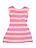 Garnet Hill 100% Cotton Stripes Pink Dress Size 8 - photo 2