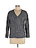 Lou & Grey 100% Cotton Blue Pullover Sweater Size M - photo 1