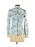 Calvin Klein 100% Cotton Blue Long Sleeve Button-Down Shirt Size XS - photo 1