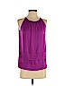 Ann Taylor LOFT Purple Sleeveless Blouse Size XS - photo 1