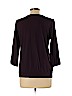 Ann Taylor LOFT Purple Long Sleeve Top Size L - photo 2