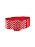 Unbranded Polka Dots Red Leather Belt Size M - photo 1