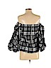 Greysn Black 3/4 Sleeve Blouse Size XS - photo 2