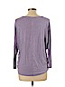 Willi Smith Purple 3/4 Sleeve Top Size L - photo 2
