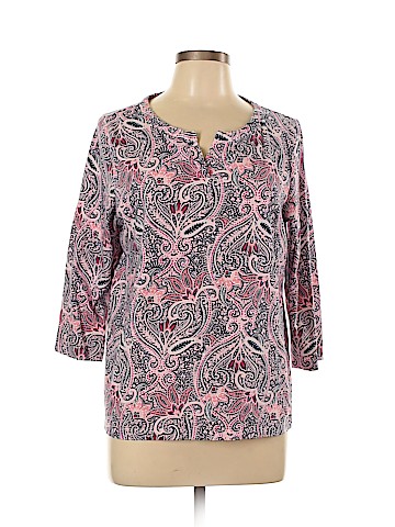 Talbots 3/4 Sleeve Top (view 1)