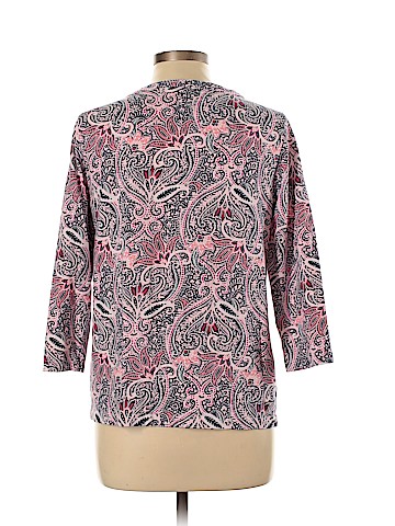 Talbots 3/4 Sleeve Top (view 2)