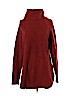 Sun & Shadow Red Turtleneck Sweater Size S - photo 1